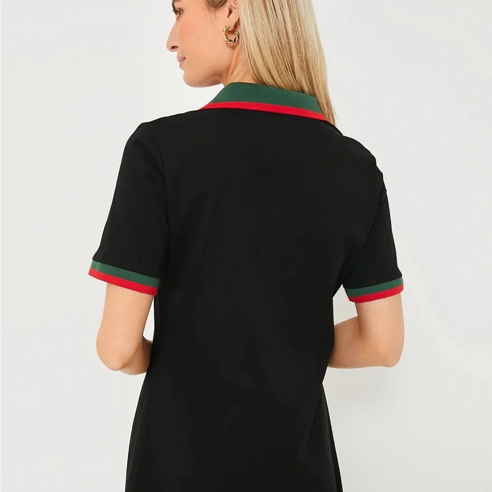 TUCKERNUCK Black Hutton Polo Dress Small - Picture 5 of 14